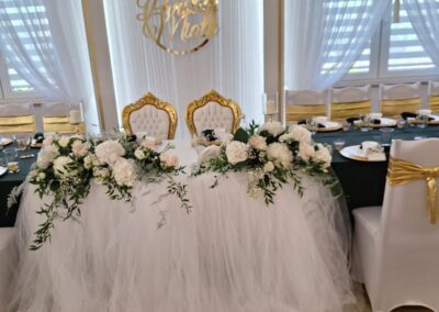 Przyjęcie weselne w Sali Bankietowej U Jurka