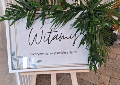 Przyjęcie weselne w Sali Bankietowej U Jurka